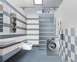 欧式卫生间海报背景素材