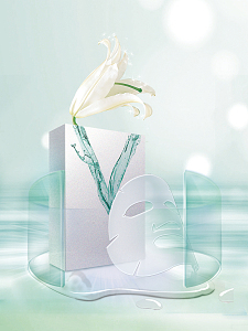 面膜化妆品海报