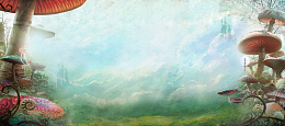 梦幻童话世界背景banner