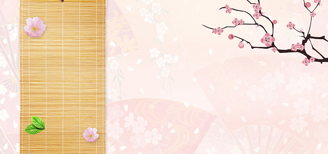 日式和风banner背景
