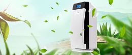 空气净化器清新蓝色banner