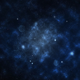 梦幻星空宇宙科幻平面广告