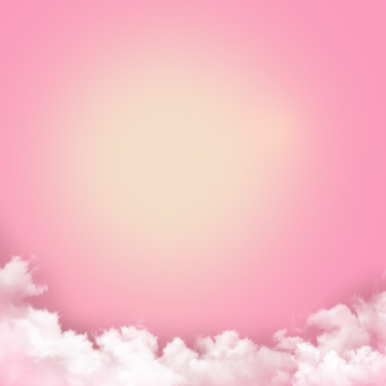 粉色渐变云层服装PSD分层主图背景素材