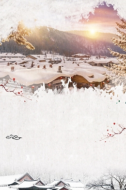 黑龙江雪乡冬景旅游