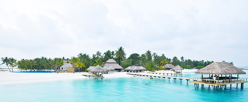 清新旅游度假海边风景