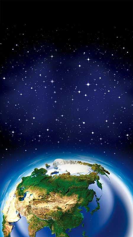 地球一小时环保公益H5背景