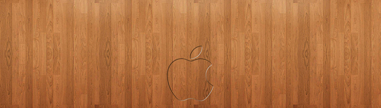 苹果木板纹理背景