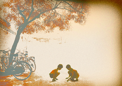 童年回忆文艺背景