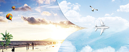 暑期旅游清新文艺banner