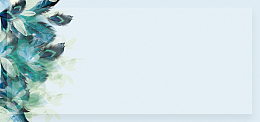 清新文艺淡蓝色简约平面banner