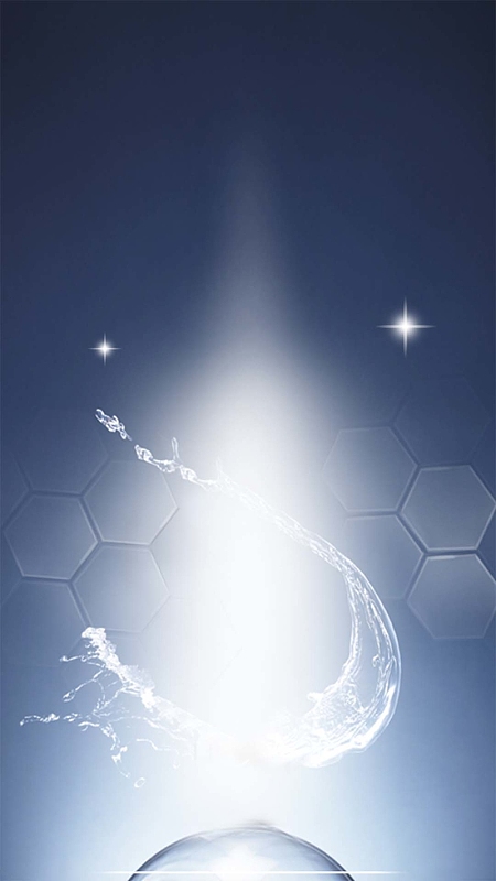 商业光束水珠梦幻psd分层h5背景素材