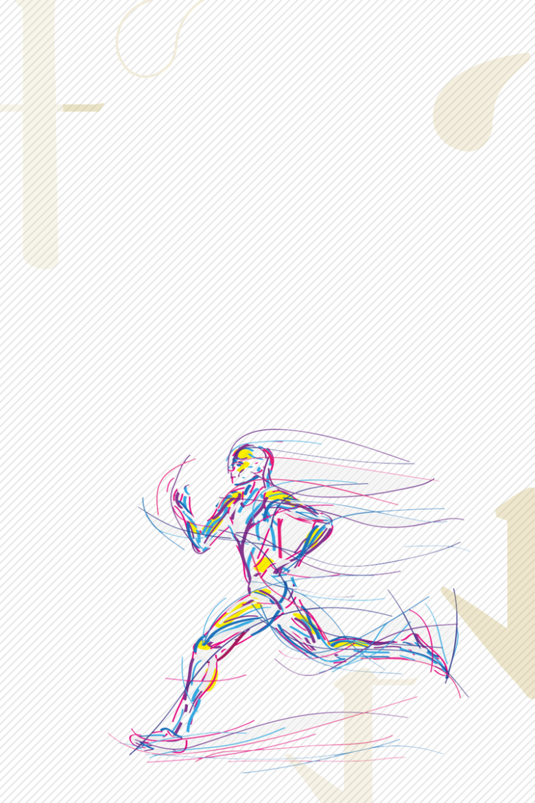 奔跑的力量海报背景素材