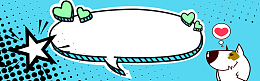 卡童趣早餐蓝色清新淘宝banner