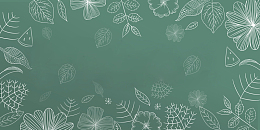 简约手绘开学季教师节背景