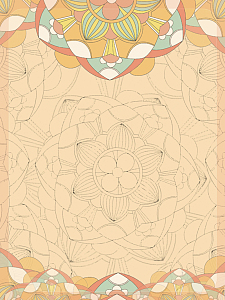 心理健康月海报背景素材