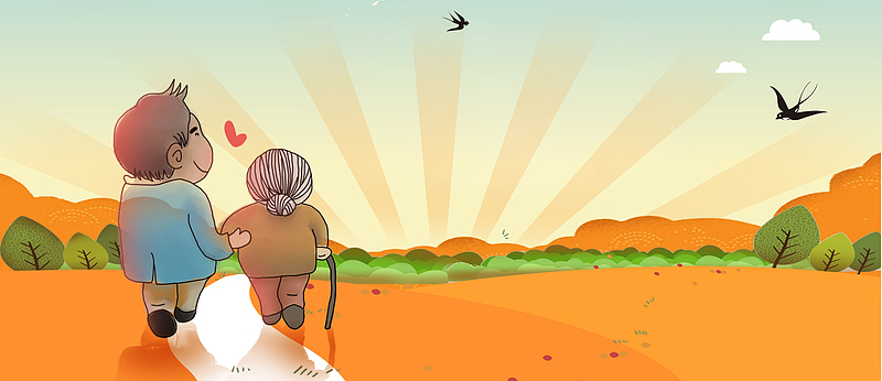 母亲节卡通温馨banner