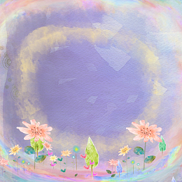小清新纹理手绘背景
