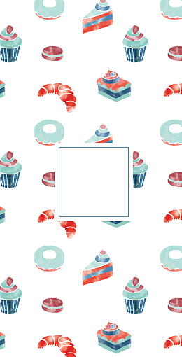 水彩手绘风格西餐菜单海报背景素材