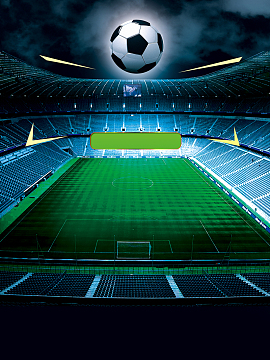 足球运动海报背景