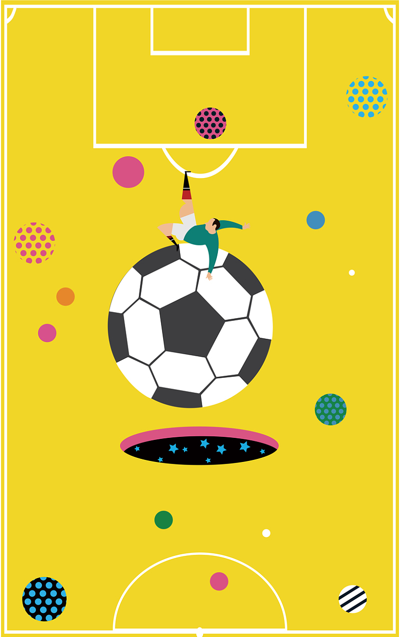 足球比赛海报背景