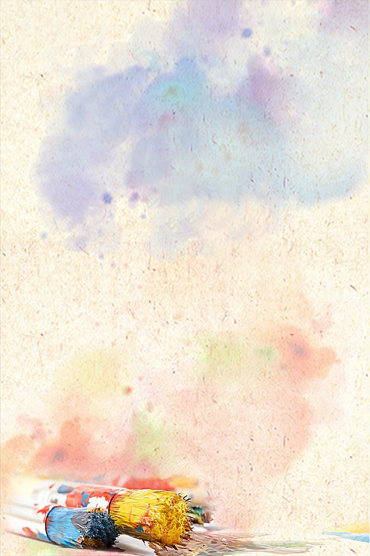 背景素材psdjpg彩色画笔海报背景素材psdjpg彩色水彩斑点卡通画笔背景