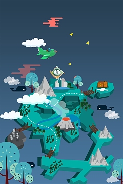 奇幻森林探险设计