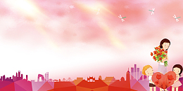 感恩教师节展板背景素材