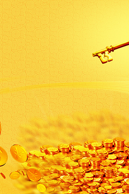 财富金融海报背景