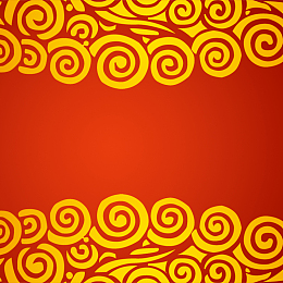 新年花纹主图