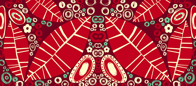 夸张红色纹理背景