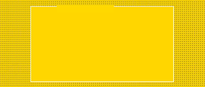 边框纹理黄色banner背景