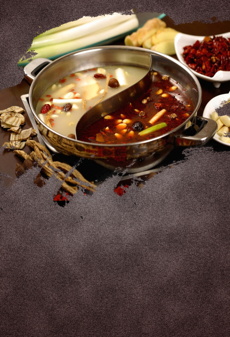 火锅颗粒感背景海报免抠素材免费下载_觅元素51yuansu.com