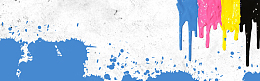 天猫粉丝节白色油漆纹理服装banner