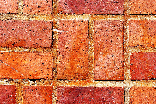 红砖墙建筑家居背景图片