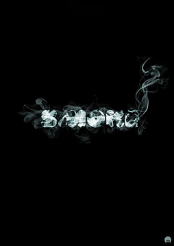 烟雾广告背景图片