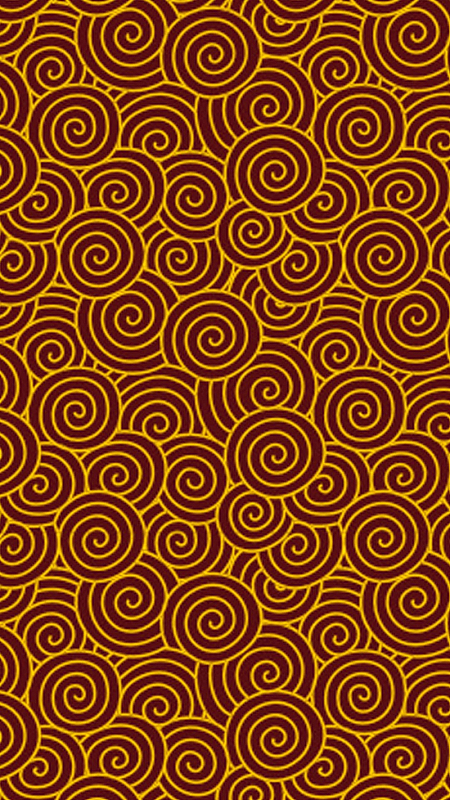 黄色祥云底纹h5背景图