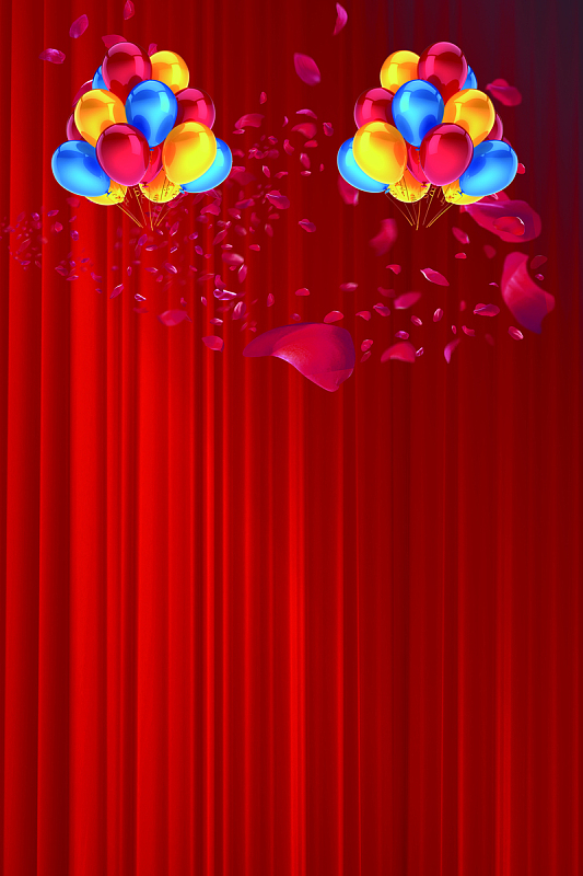 喜庆气球背景素材_喜庆气球背景图片下载_觅元素