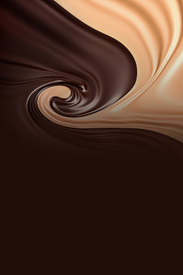 丝滑巧克力浪漫海报设计