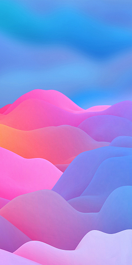 蓝紫色渐变流体抽象图案背景