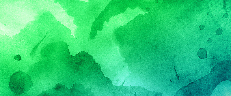 绿色水彩背景