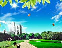 风景外景影楼背景