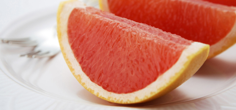 文艺小清新西柚背景