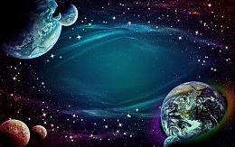 天空闪耀星星漂亮背景