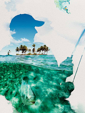 创意简约海岛十一休闲度假
