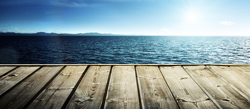 海边摄影背景banner
