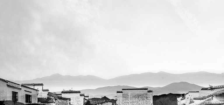 地产设计灰色banner海报背景