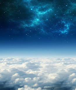 梦幻蓝色天空梦想