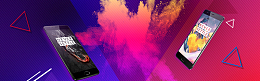 新款手机促销季狂欢紫色banner