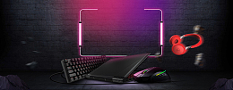 新款耳机上新大气科技banner
