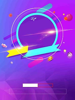 紫色简约99限时大促五折不止促销活动